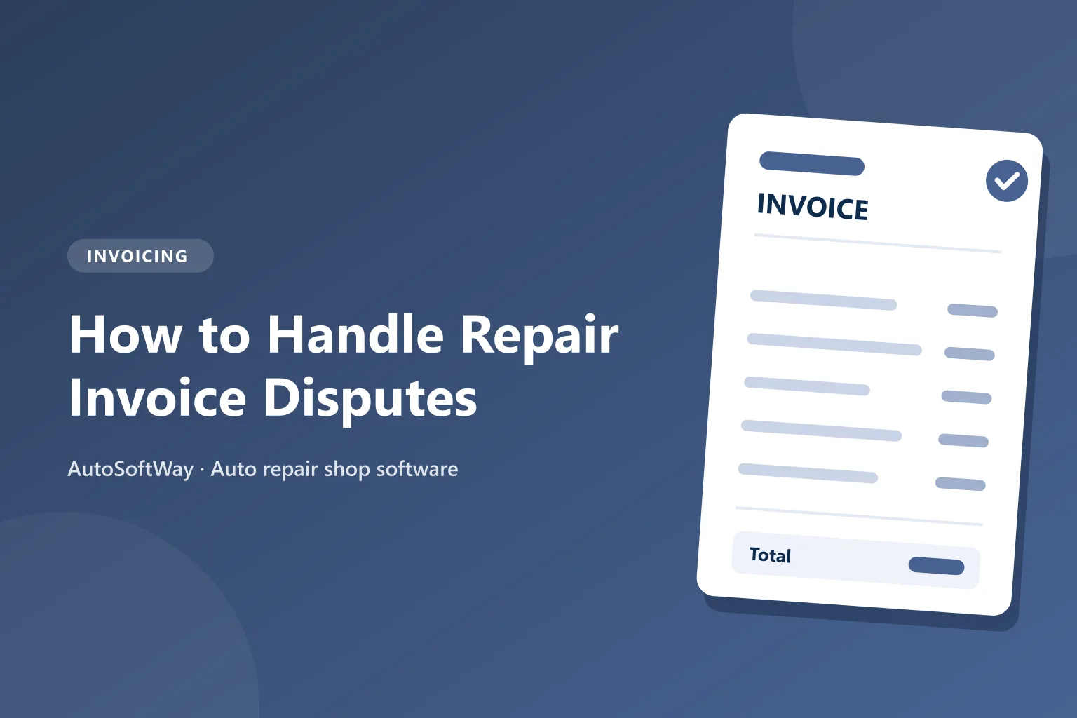 How to Handle Repair Invoice Disputes